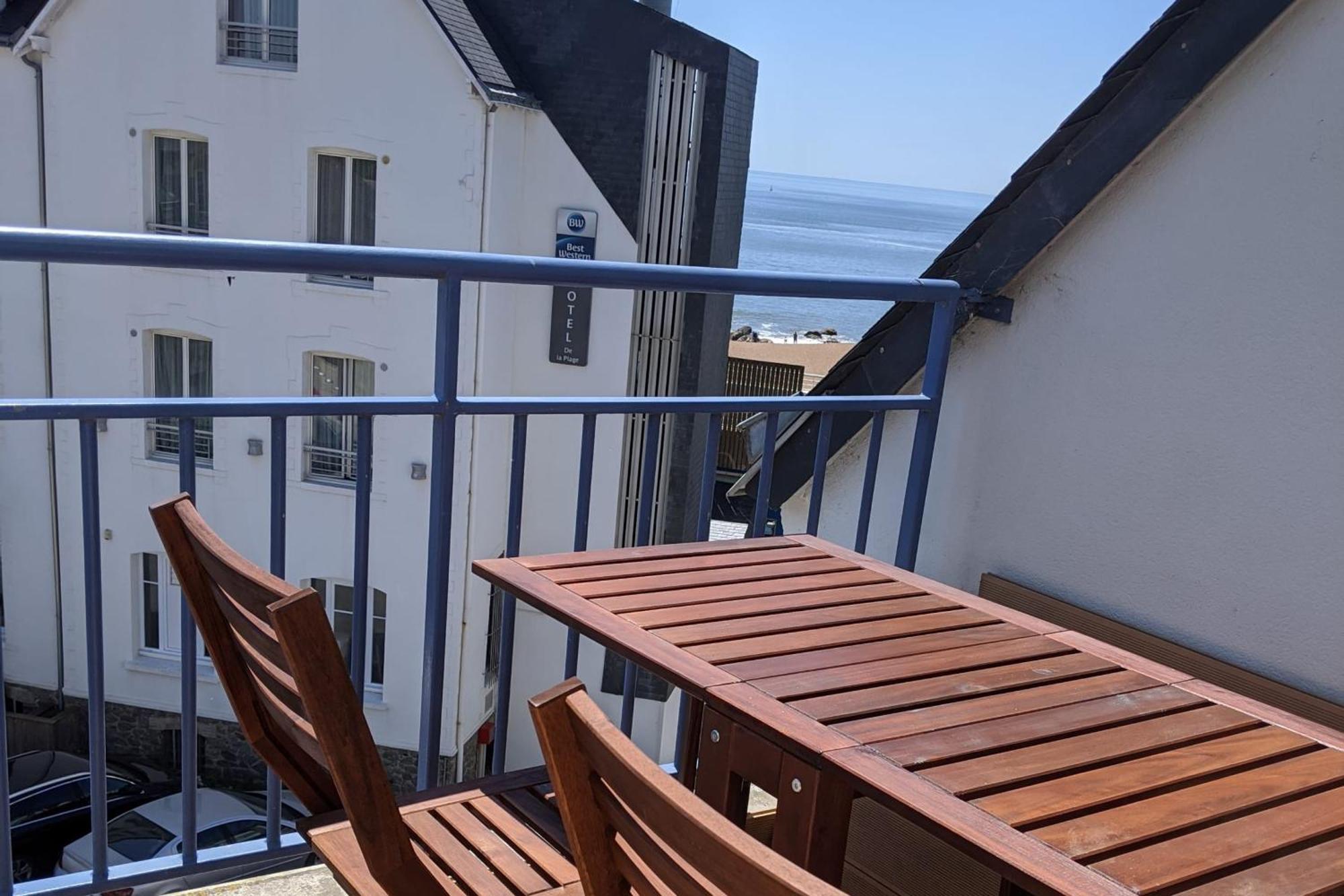 T3 Sea View With Beach At 20M Saint-Marc-Sur-Mer Exterior photo